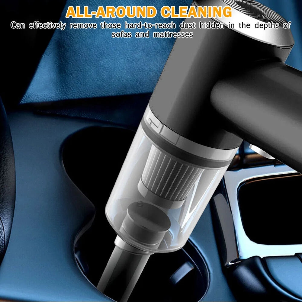 120W Cordless Handheld Vacuum Cleaner Small Mini Portable Car Auto Home Wireless