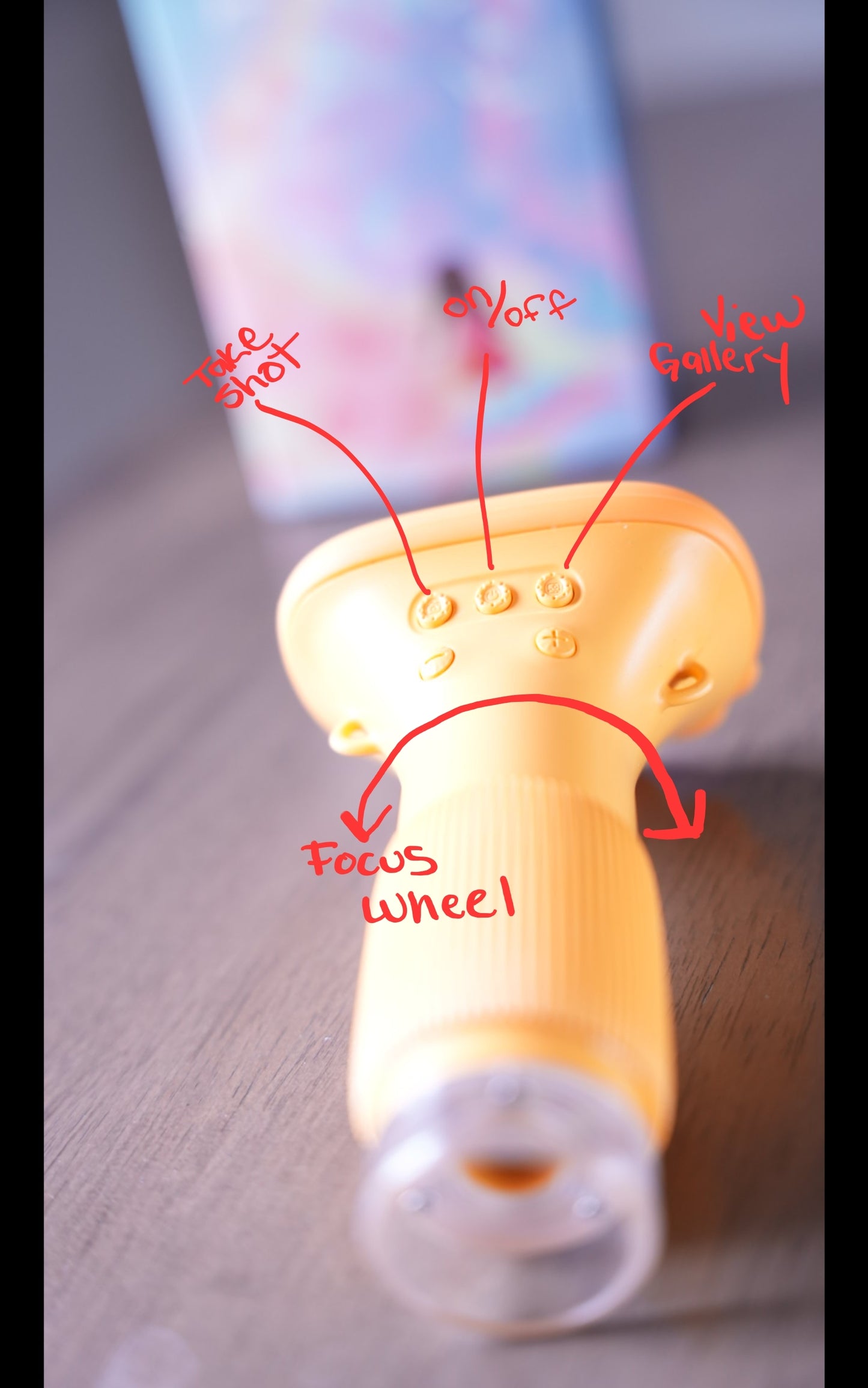 Microzoom Pro - Portable Rechargeable Microscope for Kids & Adults