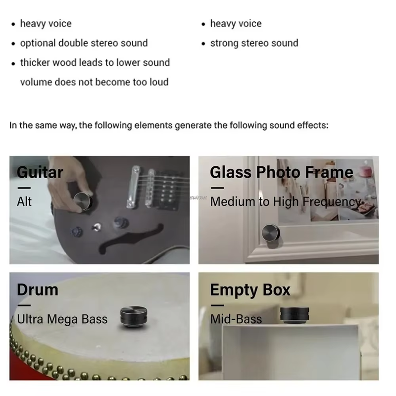 2025 ResoBoom™ Nano – World’s Smallest Surface-Hijacking Speaker!** The tiny speaker that hijacks surfaces! Stick it to any object—tables, guitars, even cardboard
