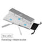 Charging Wireless BT Keyboard, Foldable Keyboard with Hidden Stand & Bag, Gaming Keyboard, Portable Keyboard for Phone & Tablet