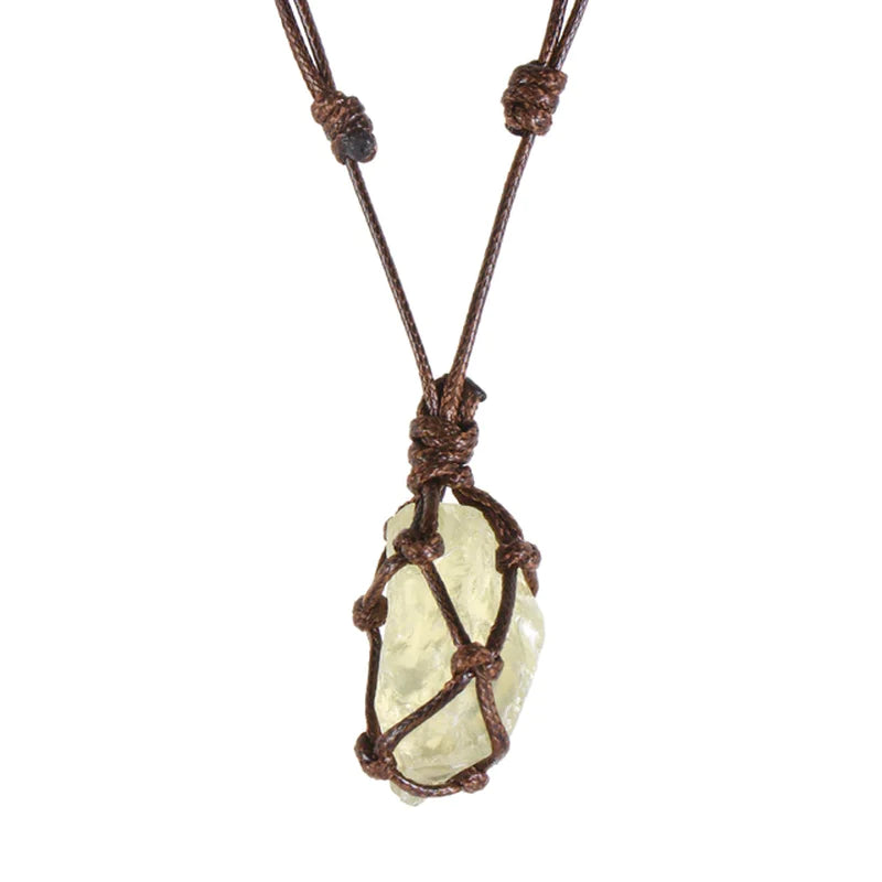1Pc Irregular Rainbow Stone Natural Crystal Chakra Rock Necklace Golden Plated Quartz Pendant Nice Gift for Lover Friends