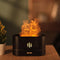 "Flame Design Colorful Air Humidifier - USB Powered Christmas Gift Set"