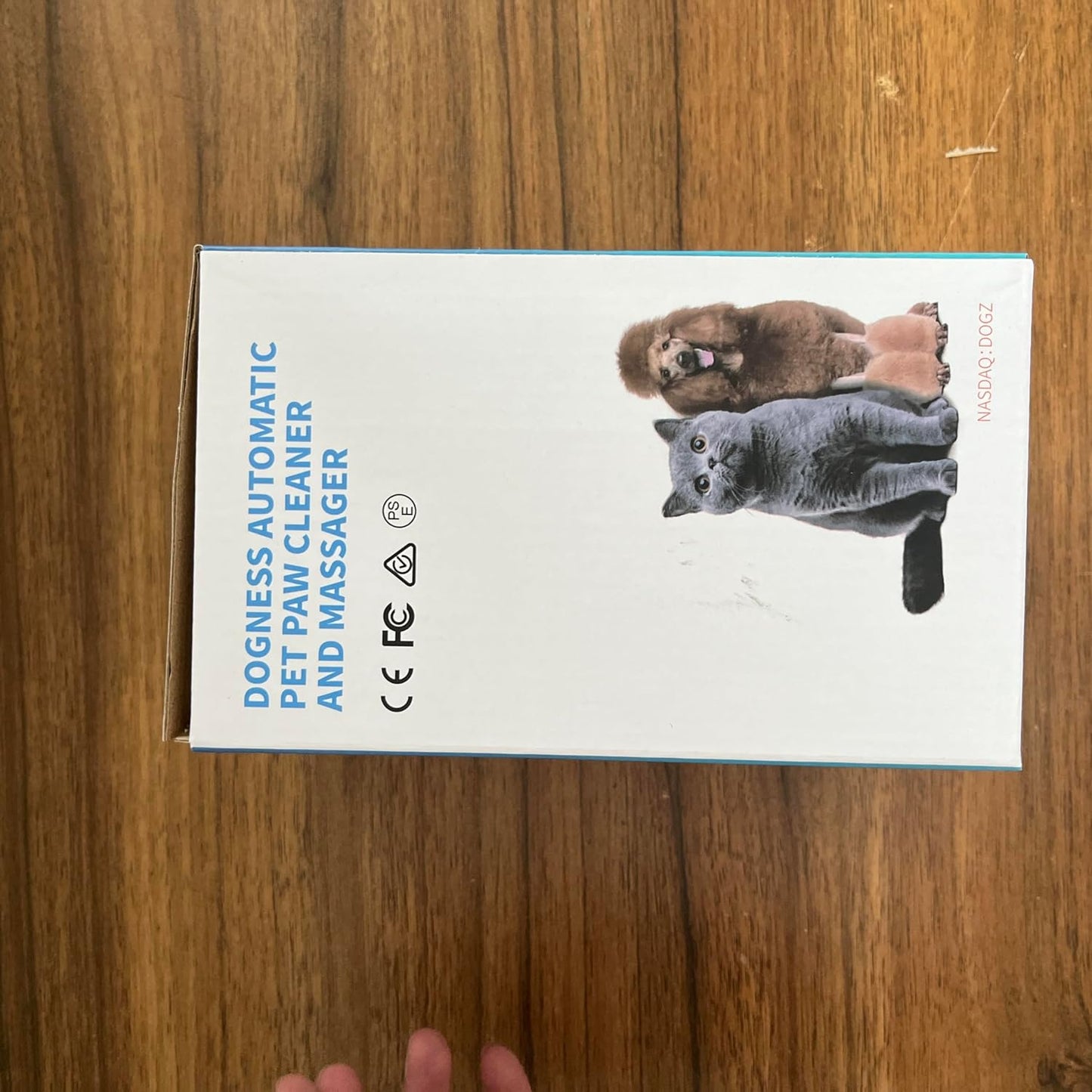 Automatic Dog Paw Cleaner, Dog Paw Washer for Small and Medium-Sized Dog, Paw Cleaner for Dogs and Cats (White)