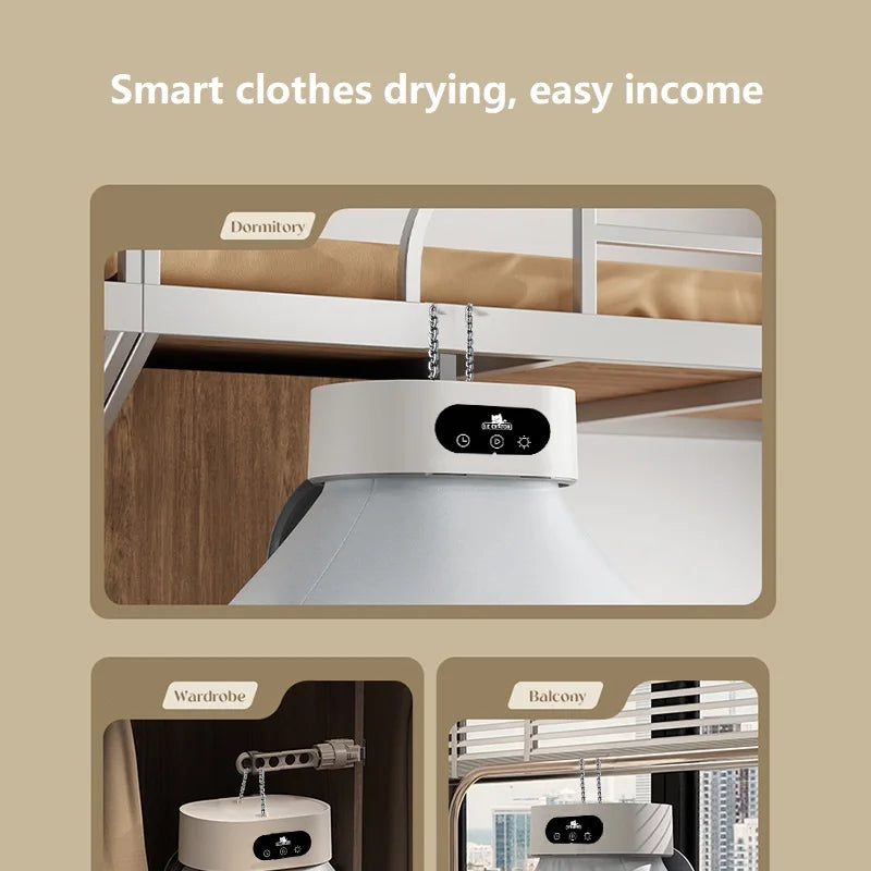 Household Clothes Dryer Intelligent Convenient Quick Drying Clothes Foldable Storage Baby Clothes Disinfection Dormitory Dryer