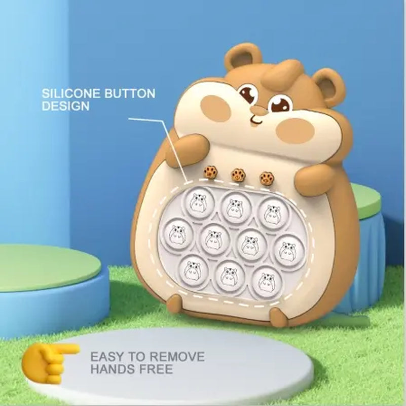 "Chipmunk Dino Fast Push Toy: Fun for Kids and Adults!"