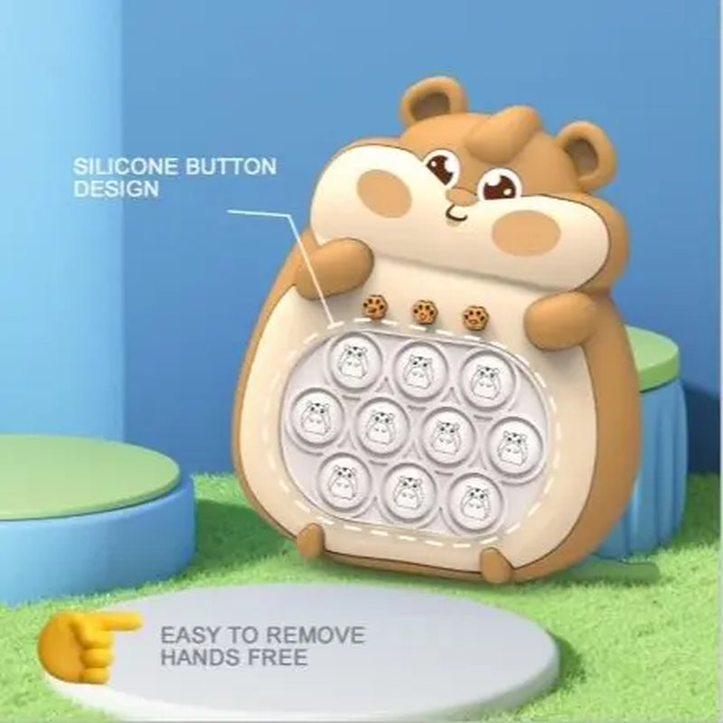 "Chipmunk Dino Fast Push Toy: Fun for Kids and Adults!"