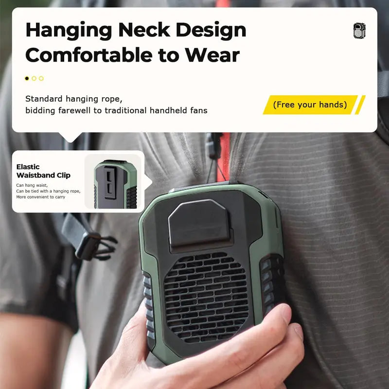 "Portable USB Rechargeable Mini Fan with Power Bank Function - Perfect for Outdoor Cooling!"