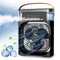 "Portable 4-in-1 Air Conditioner Fan with LED Lights"