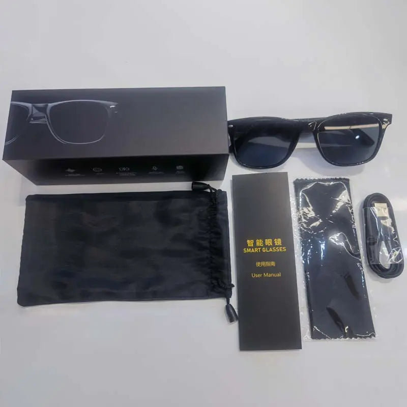 "Wireless Smart Glasses with Listenable Songs and Sports Sunglasses for iPhone - Summer Outing Essentials"