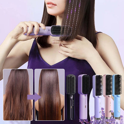 Straightener Split End Remover Device 3 in 1 Straightener Curling and Straightening Split End Trimmer Hair Care Pro Split End Hair Trimmer for Dry Damaged Brittle Small Hair Clippers with Cord