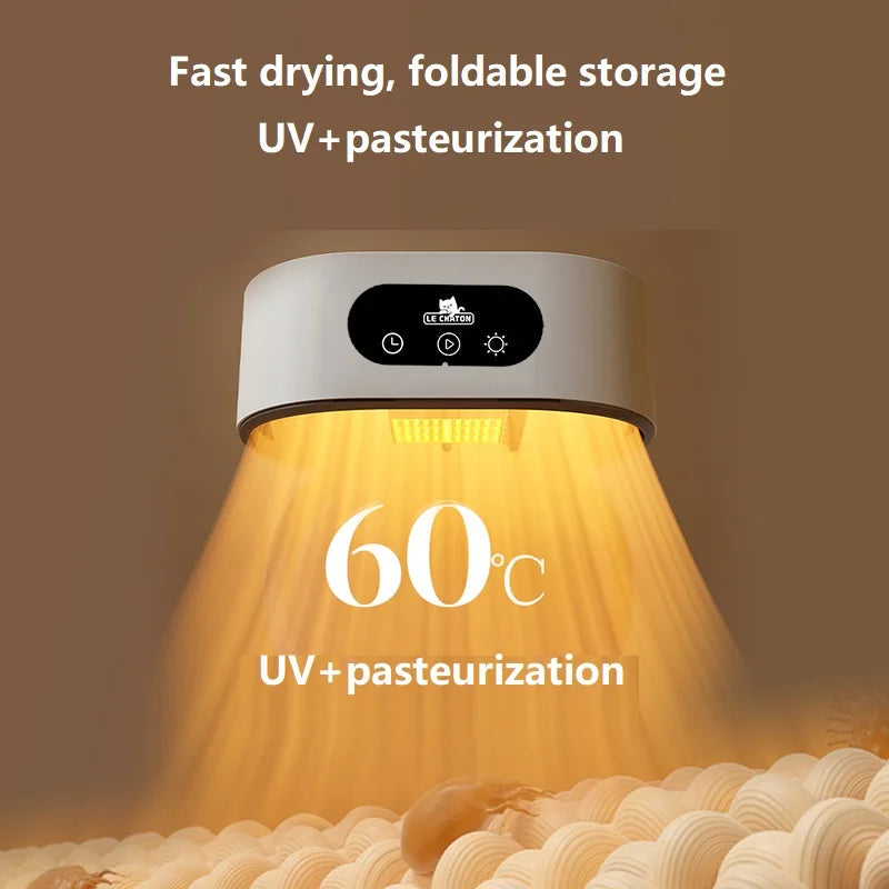 Household Clothes Dryer Intelligent Convenient Quick Drying Clothes Foldable Storage Baby Clothes Disinfection Dormitory Dryer