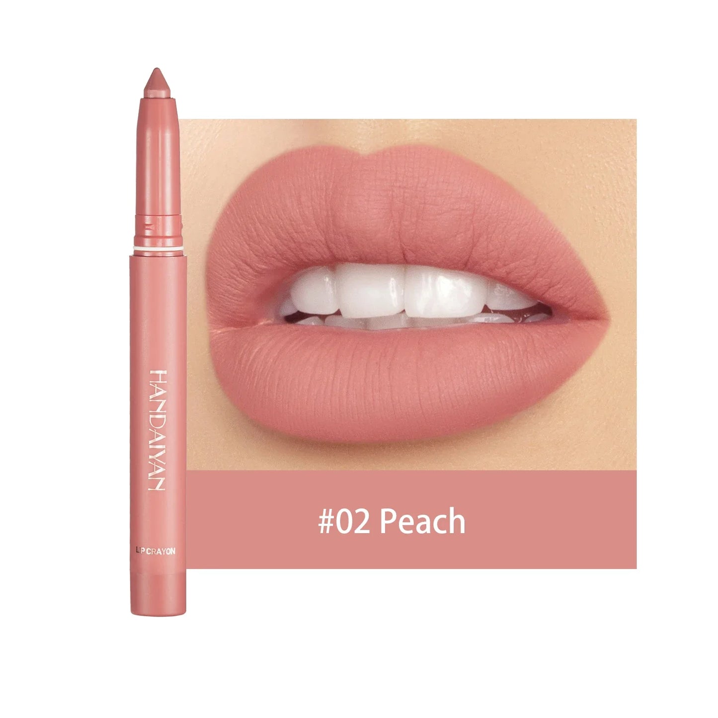 Nude Matte Lipstick Velvet Soft Mist Texture Lips Liner Pencil Waterproof Long Lasting Color Rendering Non-Stick Cup Lip Gloss