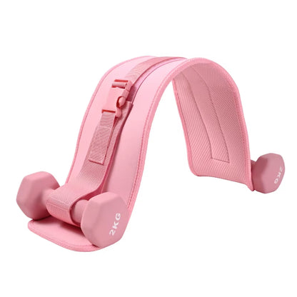 GluteThrust Hip Belt Trainer with Dumbbell Holder