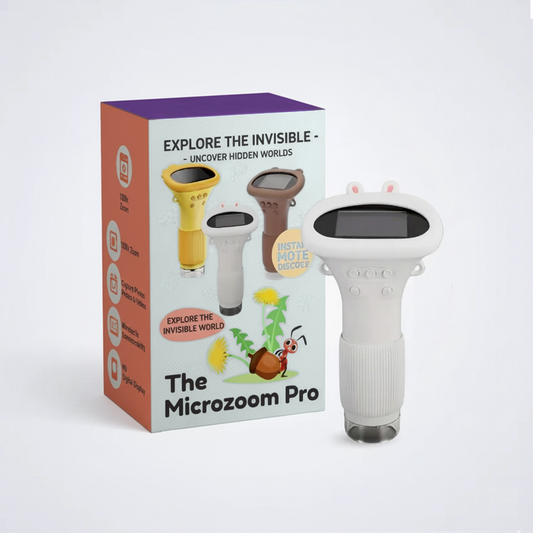 Microzoom Pro - Portable Rechargeable Microscope for Kids & Adults