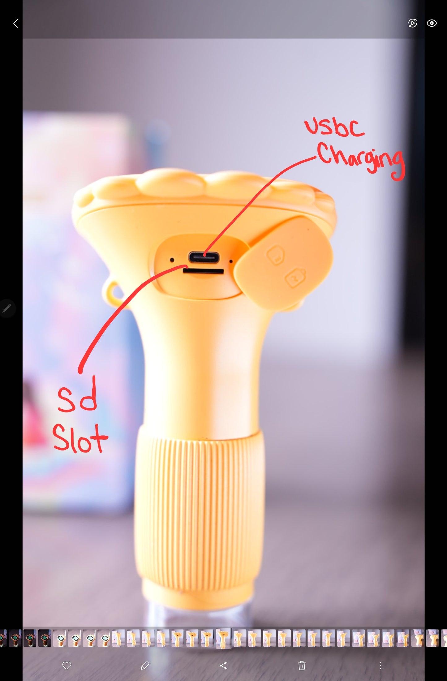 Microzoom Pro - Portable Rechargeable Microscope for Kids & Adults