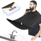  Mess-Free Grooming: Beard Bib & Apron - Shaving & Trimming Catcher Cloth for Men