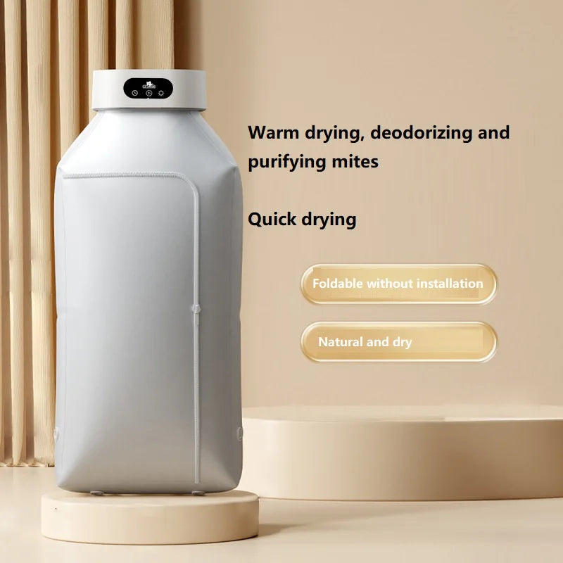 Household Clothes Dryer Intelligent Convenient Quick Drying Clothes Foldable Storage Baby Clothes Disinfection Dormitory Dryer