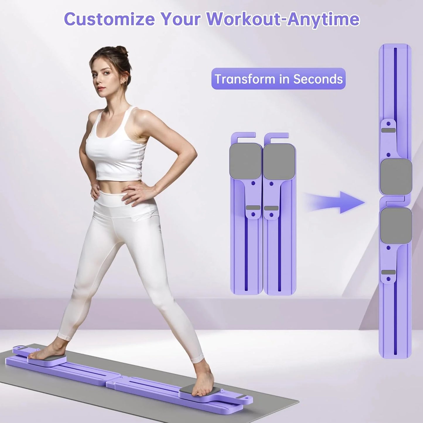 VersaFit 7-in-1 Pilates Reformer Board