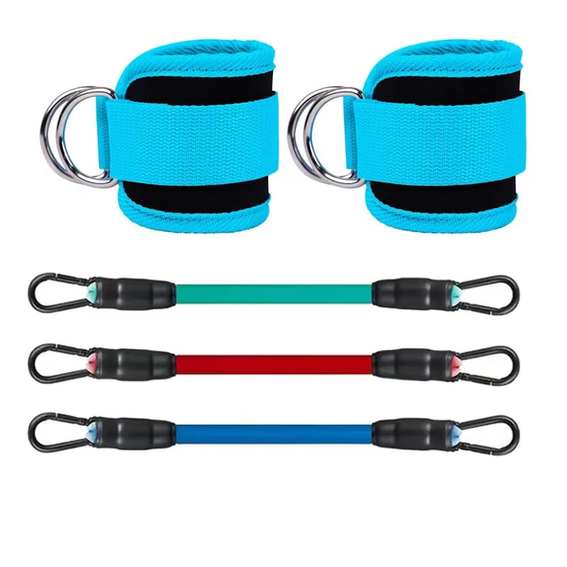 GluteBoost Ankle Strap Resistance Bands Set