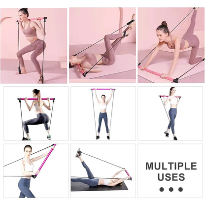 FlexCore Pilates Bar Kit with Resistance Bands
