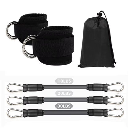 GluteBoost Ankle Strap Resistance Bands Set
