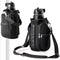Magnetic Water Bottle Holder Gym Water Bottle Carrier Bag W/ Phone Pocket Handle Shoulder Strap 6 Built-In Magnets Water Bottle