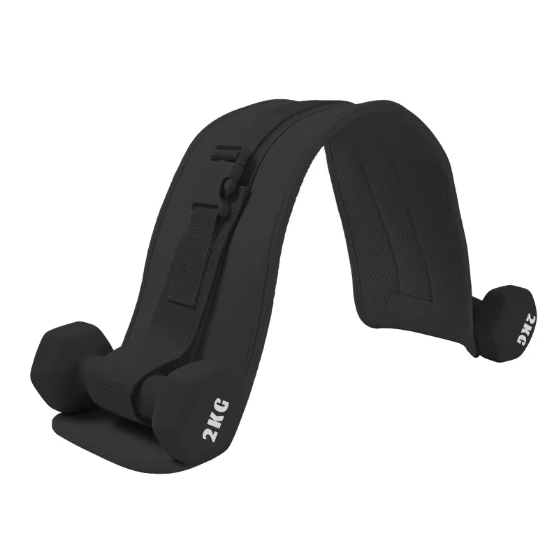 GluteThrust Hip Belt Trainer with Dumbbell Holder