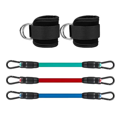 GluteBoost Ankle Strap Resistance Bands Set